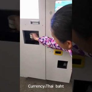 Multifunction Coin Operated Ice Cream Vending Machine, Soft Serve Vending Machine Opened In China