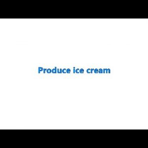 HM766C vending ice cream machine :2 flavour+mix with 3 topping and 3 sauce