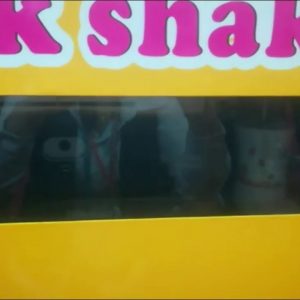 HM160A automatic milkshake machine, robort milkshake vending machine