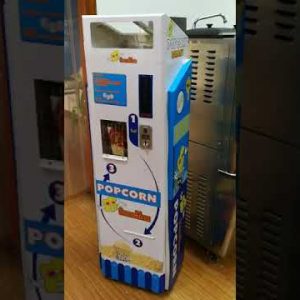 automatic popcorn machine