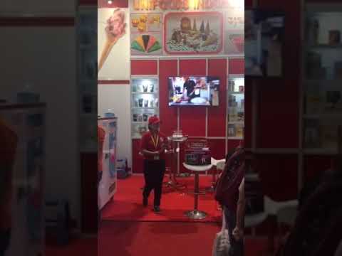 hommy machine show in Jakarta Indonesia 20181123, HM116T ice cream table top machine